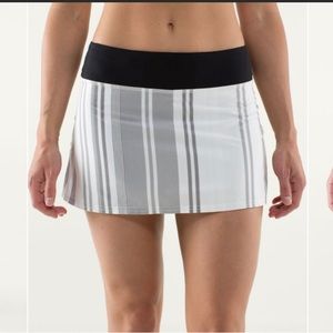 Lululemon Pace Setter Skirt Skort 10 Regular